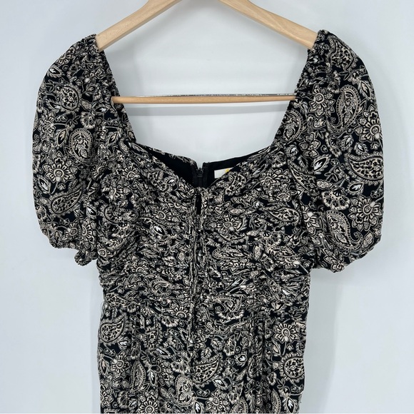 Boden Tie Neck Keyhole Jumpsuit 4 Regular - Picture 3 of 12